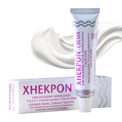 Xhekpon Crema Facial Antiedad con Colágeno para arrugas y firmeza