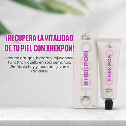 Xhekpon Crema Facial Antiedad con Colágeno para arrugas y firmeza 🇪🇸
