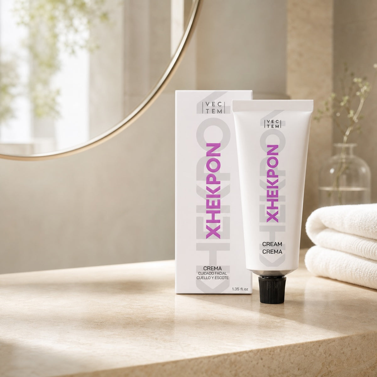 Xhekpon Crema Facial Antiedad con Colágeno para arrugas y firmeza 🇪🇸